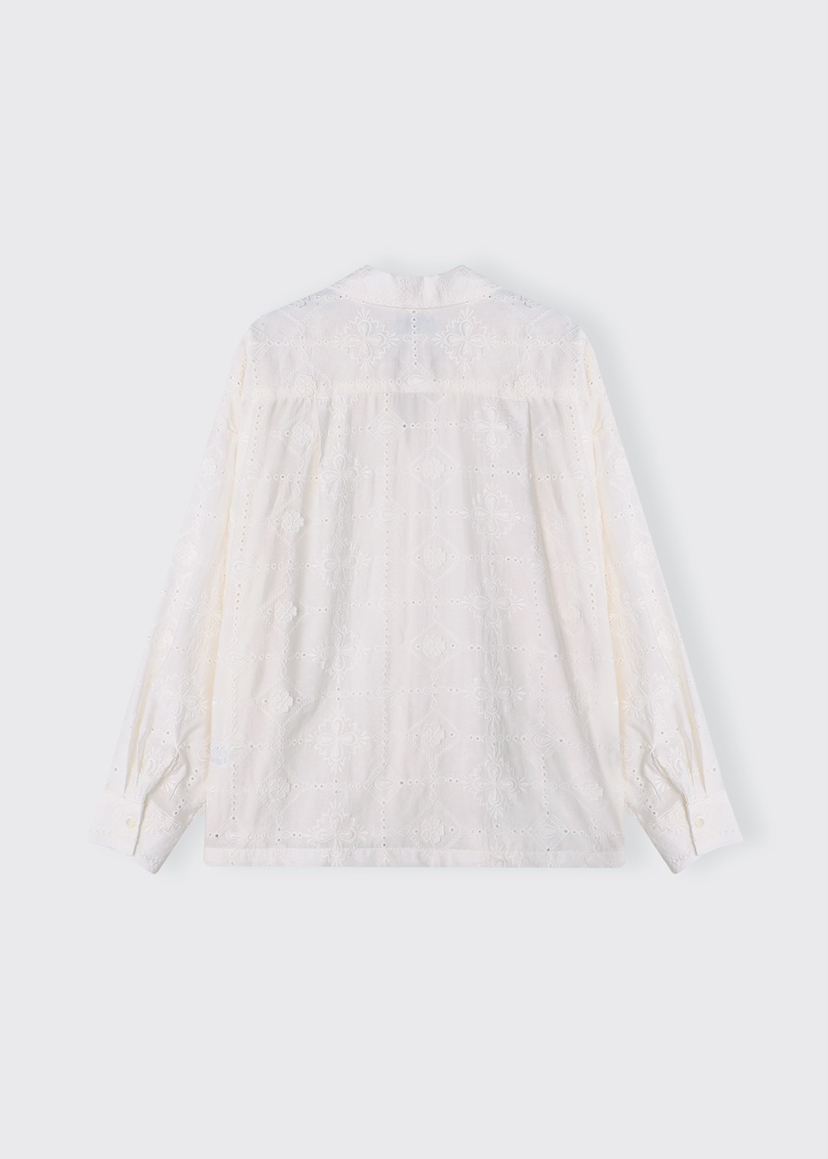 A Flan東大門實拍女士新品真品熱賣休閑26春夏襯衫蕾絲衫AFN/FLAN EDITION襯衫/蕾絲衫