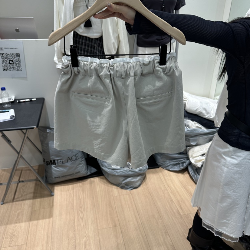 ORE-P韓國直郵女士新款推薦時尚休閑26春夏熱賣短褲口袋ORE短褲