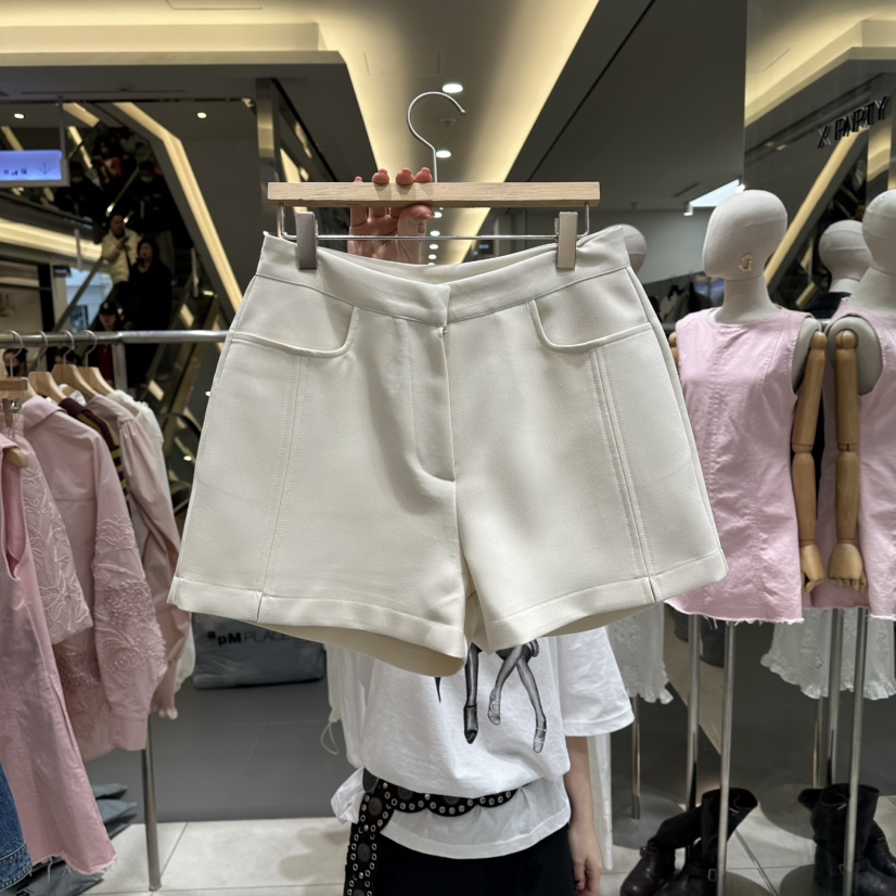 XPARTY韓國代購女士新品休閑人氣職業真品時尚推薦26春夏短褲XPARTY短褲圖色1