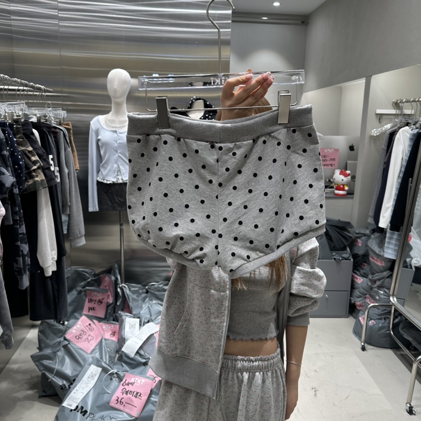 KIKI韓國代購女裝新品休閑26春夏職業熱賣推薦人氣真品短褲KIKI短褲