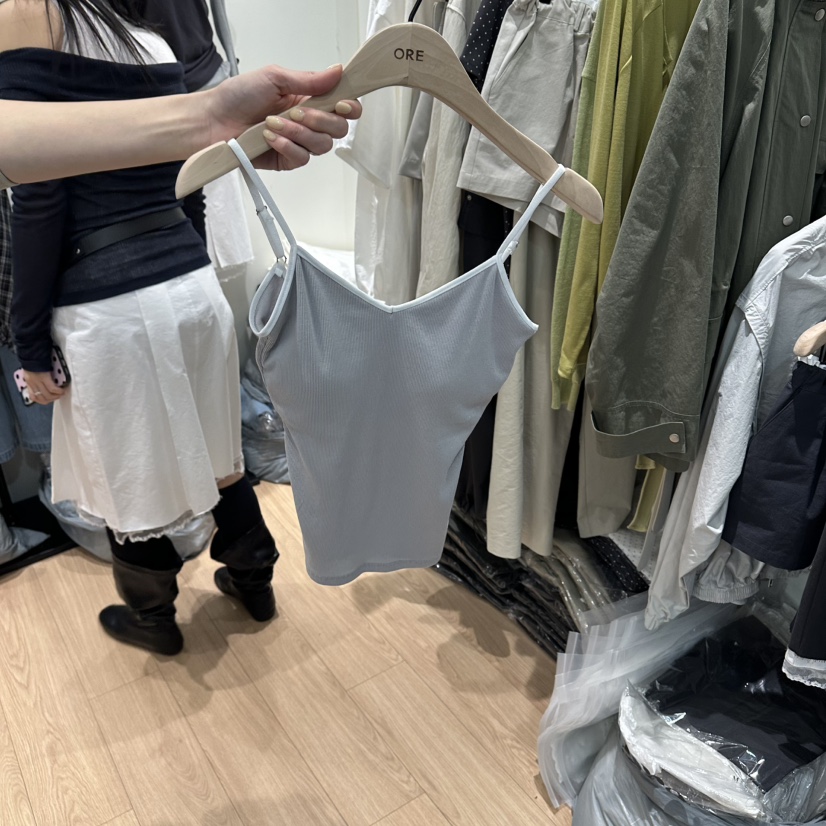 ORE-P東大門直郵女士新品26春夏熱賣人氣真品休閑吊帶背心ORE吊帶/背心圖色3