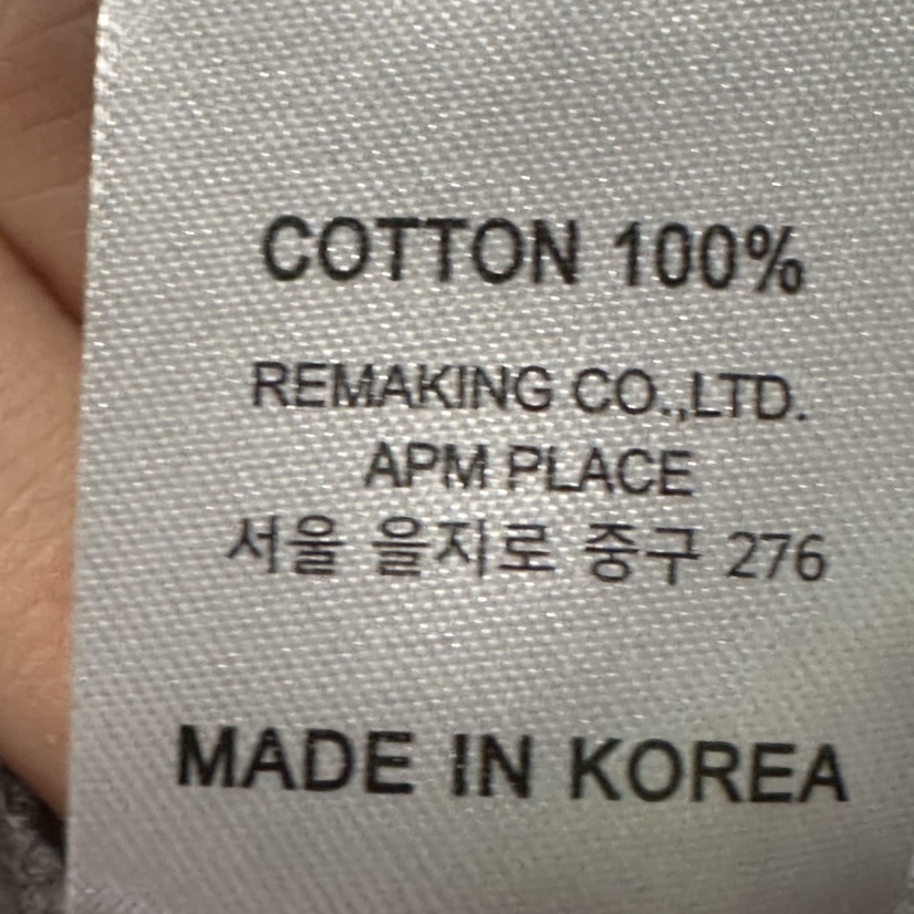 URBANSTORY/REMAKING東大門實拍女士新品人氣休閑26春夏T恤Remaking/URBANSTORYT恤