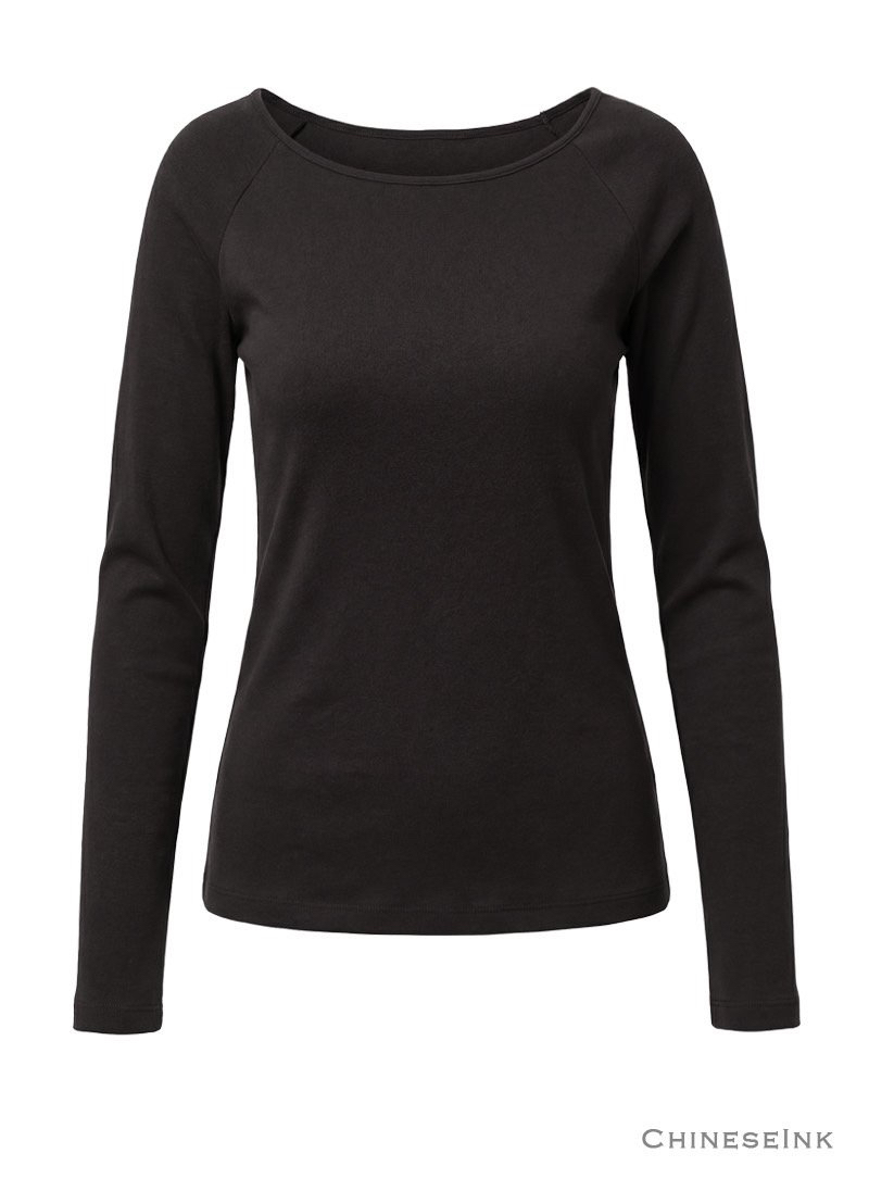 GLOW AND NYMPH東大門直郵女士新品職業真品熱賣長袖T恤GLOW AND NYMPH長袖T恤圖色2