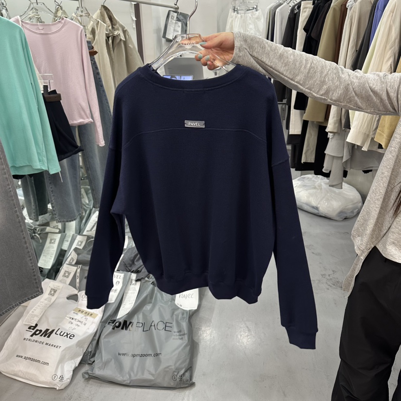 PAVEL東大門直郵女裝新品人氣熱賣推薦時尚26春夏職業衛衣PAVEL衛衣