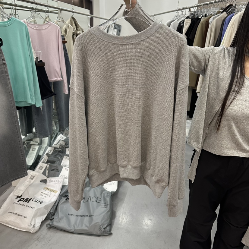 PAVEL東大門直郵女裝新品人氣熱賣推薦時尚26春夏職業衛衣PAVEL衛衣圖色2