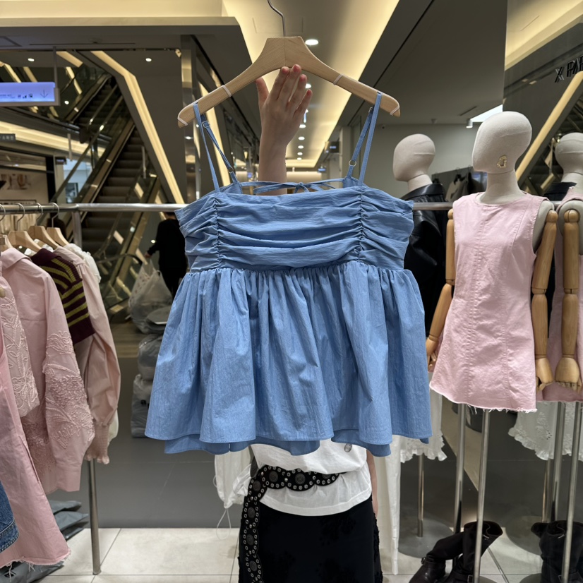 XPARTY東大門實拍女裝新款休閑時尚真品職業熱賣吊帶背心XPARTY吊帶/背心圖色3