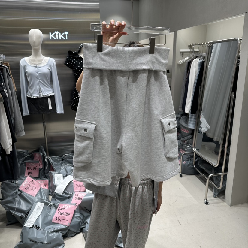 KIKI東大門直郵女裝新款真品26春夏熱賣時尚休閑推薦短褲KIKI短褲