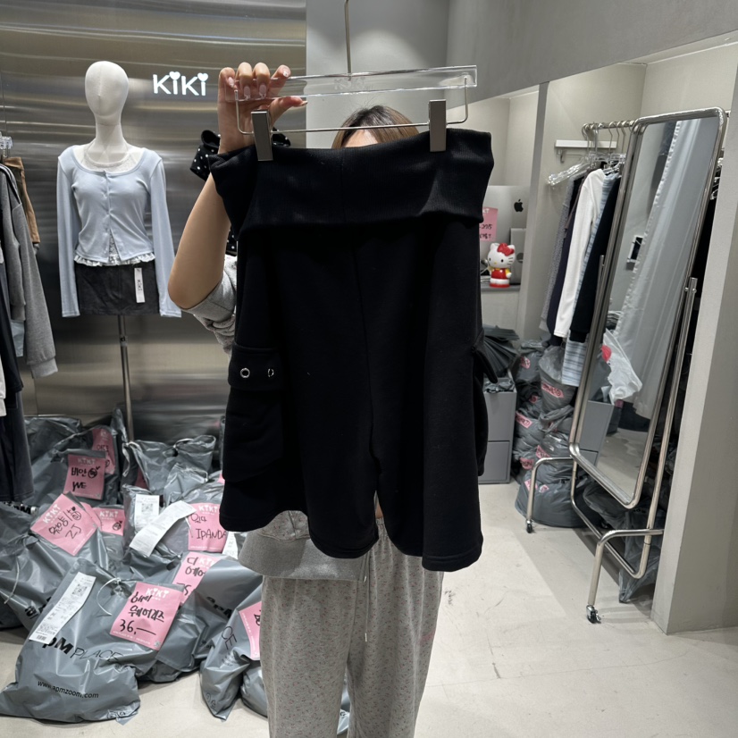 KIKI東大門直郵女裝新款真品26春夏熱賣時尚休閑推薦短褲KIKI短褲圖色3