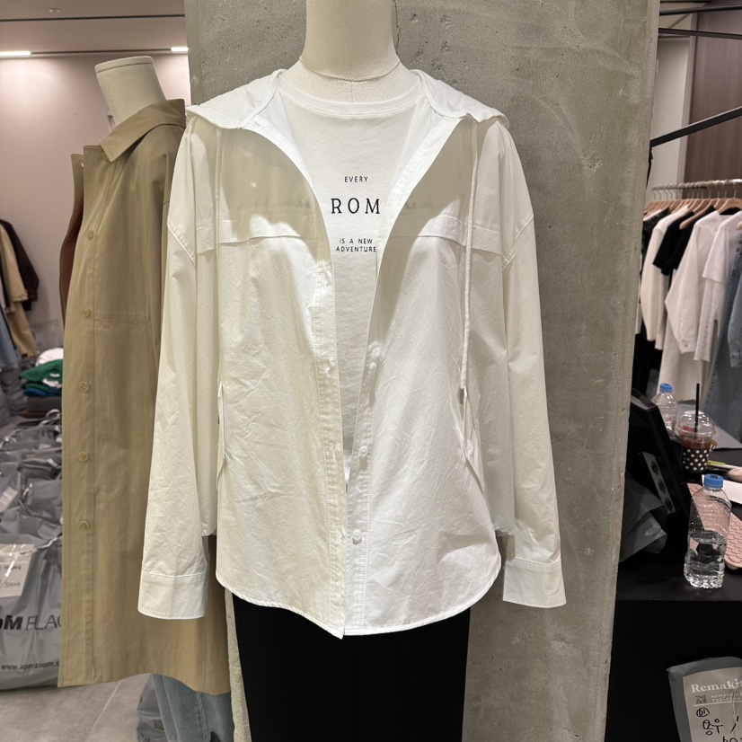 URBANSTORY/REMAKING韓國代購女士新款真品時尚襯衫蕾絲衫Remaking/URBANSTORY襯衫/蕾絲衫圖色1