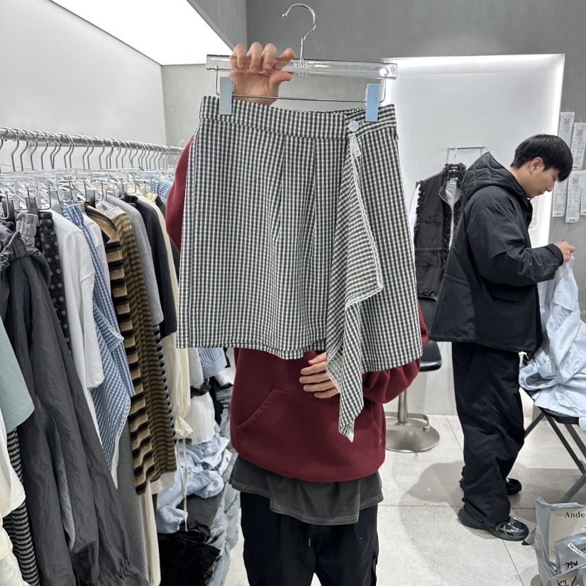 ANDE東大門代購女士新款推薦職業熱賣時尚真品休閑26春夏短裙Ande短裙圖色1