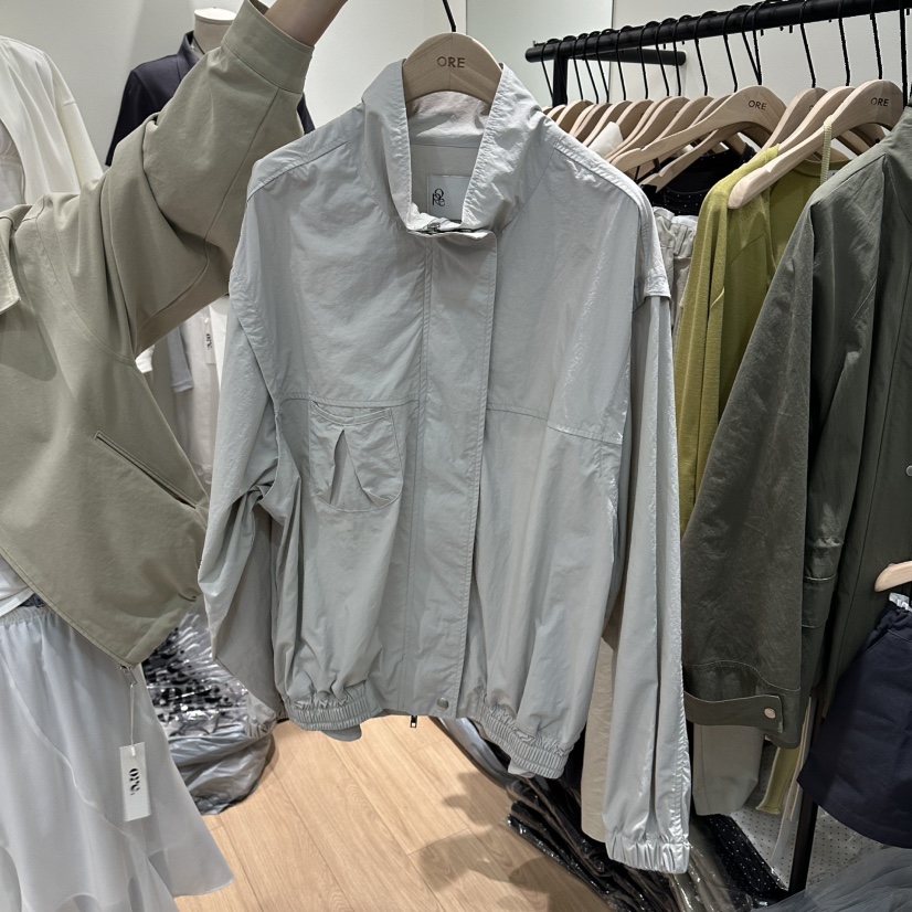 ORE-P東大門代購女裝新品26春夏職業時尚真品休閑熱賣夾克ORE夾克圖色2