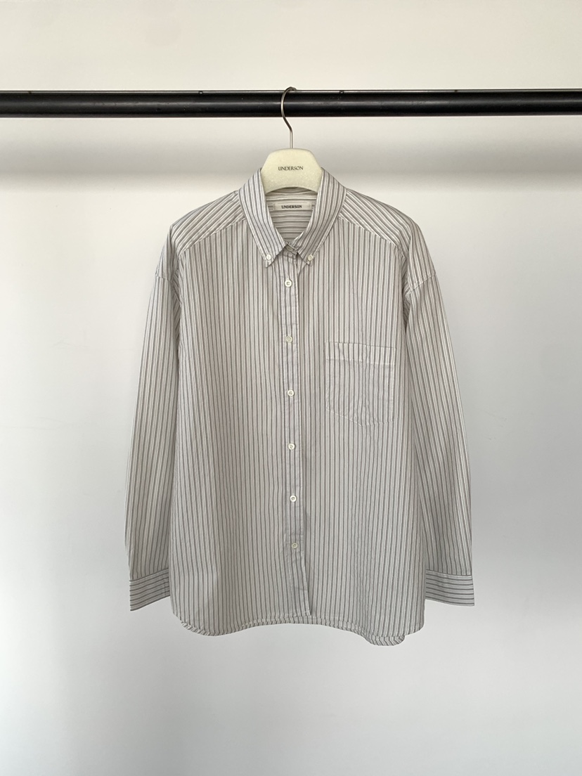 UNDERSON韓國直郵女士新品職業人氣熱賣休閑推薦襯衫蕾絲衫UNDERSON襯衫/蕾絲衫圖色1