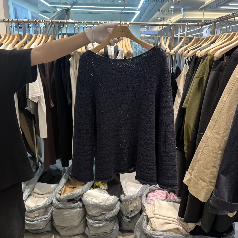 HONG.U東大門代購女裝新款職業真品熱賣時尚休閑推薦針織衫HONG.U針織衫圖色2