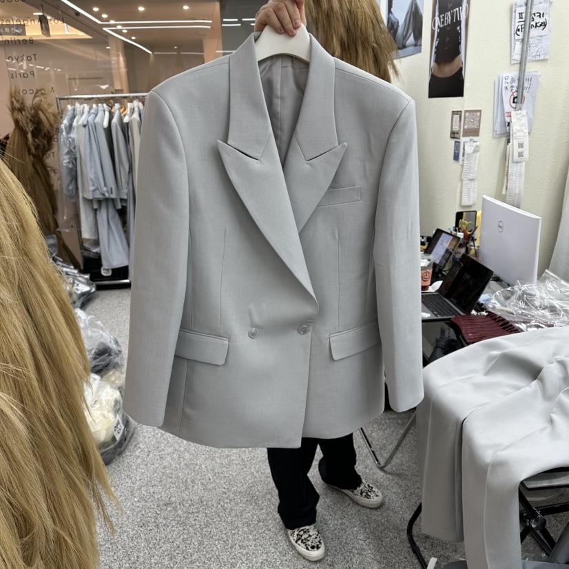 ONEBYTWO東大門代購女裝新品時尚熱賣人氣推薦休閑夾克雙層ONE BY TWO夾克圖色1