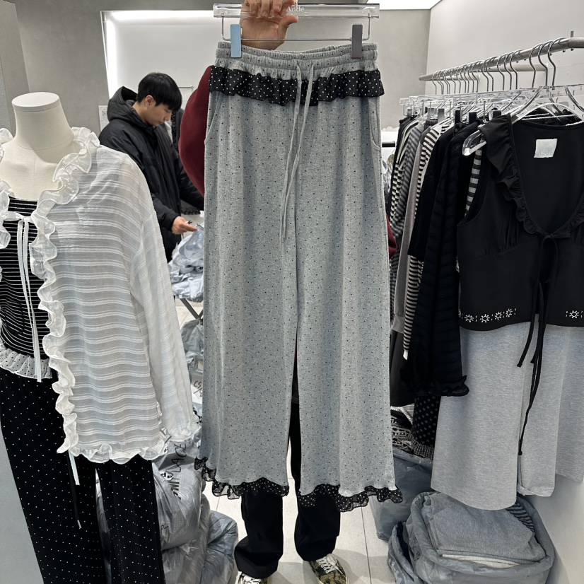 ANDE東大門代購女裝新品休閑真品職業人氣推薦時尚休閑褲Ande休閑褲圖色1