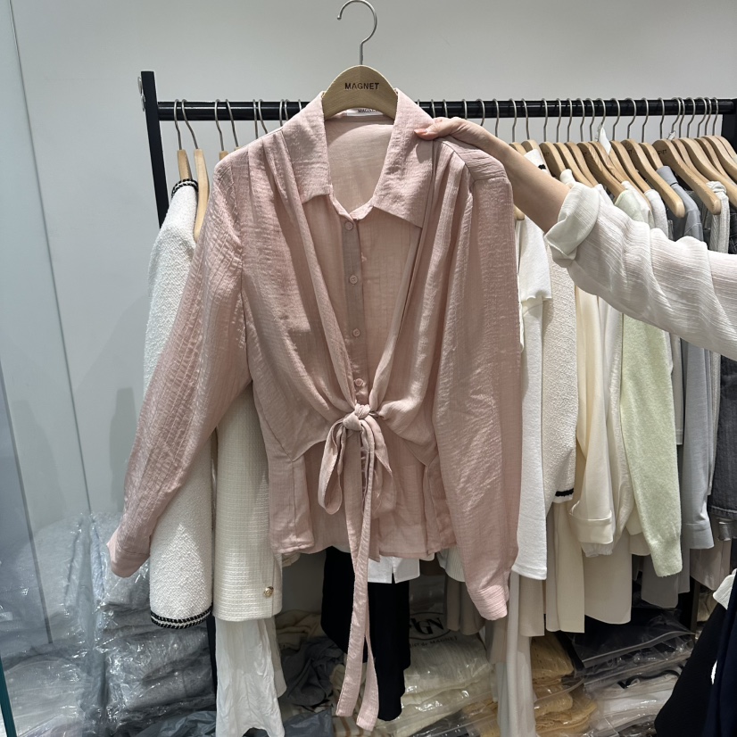 M.G.N東大門代購女士新款時尚熱賣真品人氣26春夏襯衫蕾絲衫MAGNET襯衫/蕾絲衫圖色2