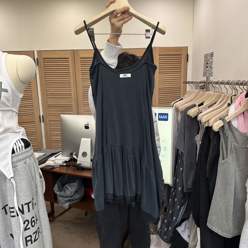 NUT東大門實拍女裝新品休閑26春夏真品職業時尚推薦連衣裙NUT連衣裙