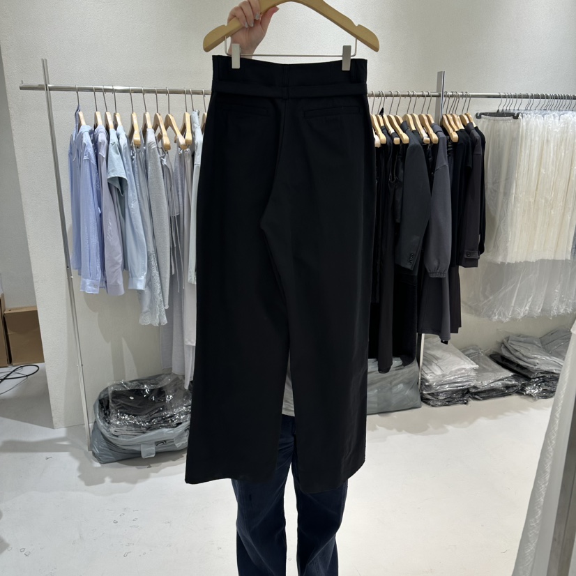 OVU韓國代購女士新品時尚休閑職業真品26春夏休閑褲含腰帶OVU休閑褲