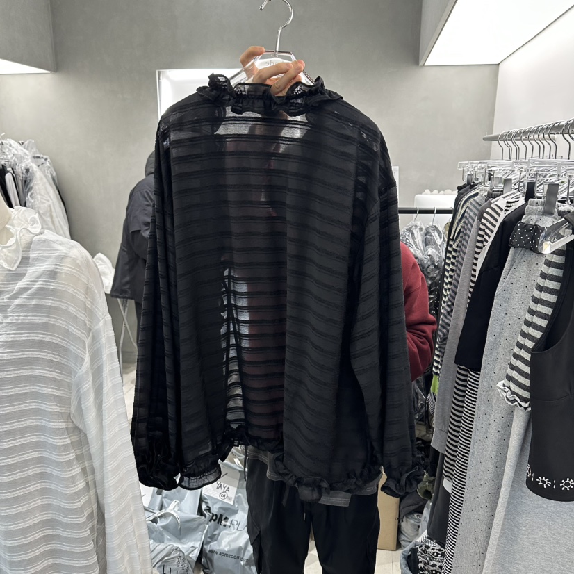 ANDE東大門直郵女裝新款26春夏時尚人氣職業推薦襯衫蕾絲衫Ande襯衫/蕾絲衫