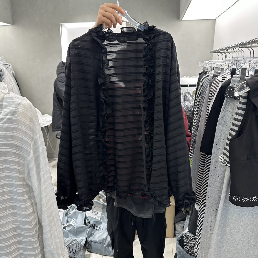 ANDE東大門直郵女裝新款26春夏時尚人氣職業推薦襯衫蕾絲衫Ande襯衫/蕾絲衫圖色2