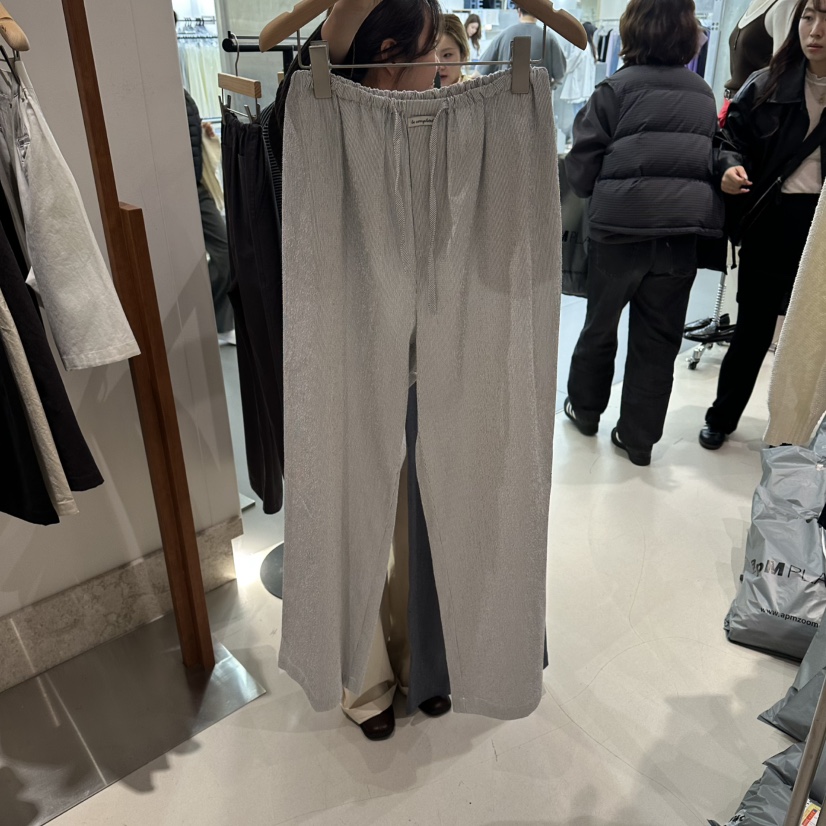 ANDMORE BUTTON東大門直郵女裝新款時尚人氣真品職業休閑褲ANDMORE BUTTON休閑褲圖色1