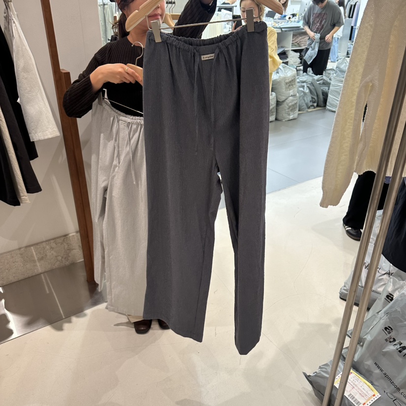 ANDMORE BUTTON東大門直郵女裝新款時尚人氣真品職業休閑褲ANDMORE BUTTON休閑褲圖色2