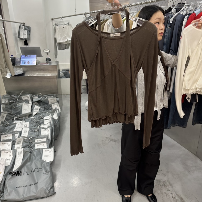 PAVEL東大門代購女士新品熱賣職業真品休閑時尚26春夏套裝PAVEL套裝圖色2