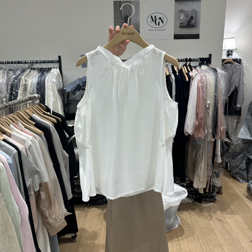 M.G.N韓國代購女士新品職業休閑推薦真品人氣熱賣吊帶背心MAGNET吊帶/背心圖色1