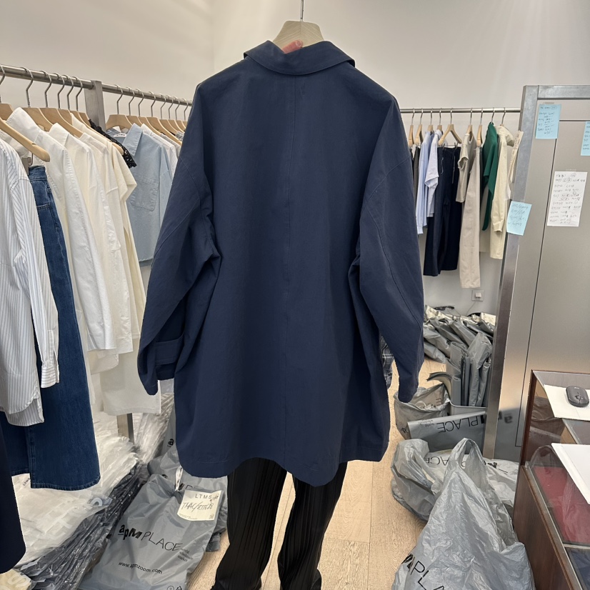 LTMS韓國直郵女裝新款推薦人氣休閑26春夏熱賣職業長款風衣LTMS長款風衣