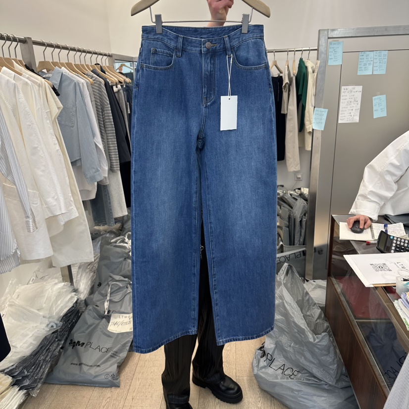 LTMS韓國代購女裝新品休閑26春夏推薦時尚熱賣真品牛仔褲LTMS牛仔褲圖色1
