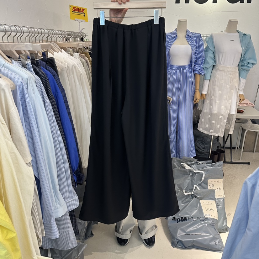 FLORAL東大門直郵女士新品真品推薦人氣休閑時尚休閑褲褶裥FLORAL休閑褲