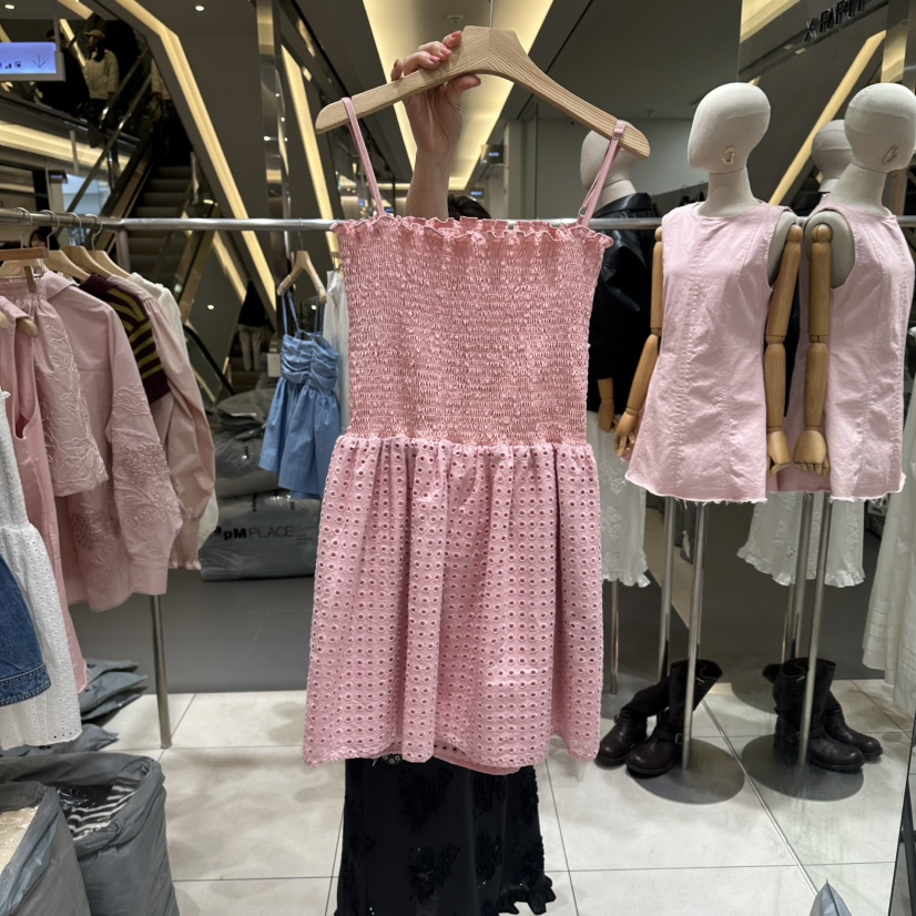 XPARTY韓國代購女裝新款時尚熱賣休閑人氣職業26春夏連衣裙XPARTY連衣裙圖色2