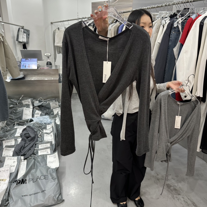 PAVEL東大門代購女士新品真品26春夏職業人氣熱賣推薦針織衫PAVEL針織衫圖色2