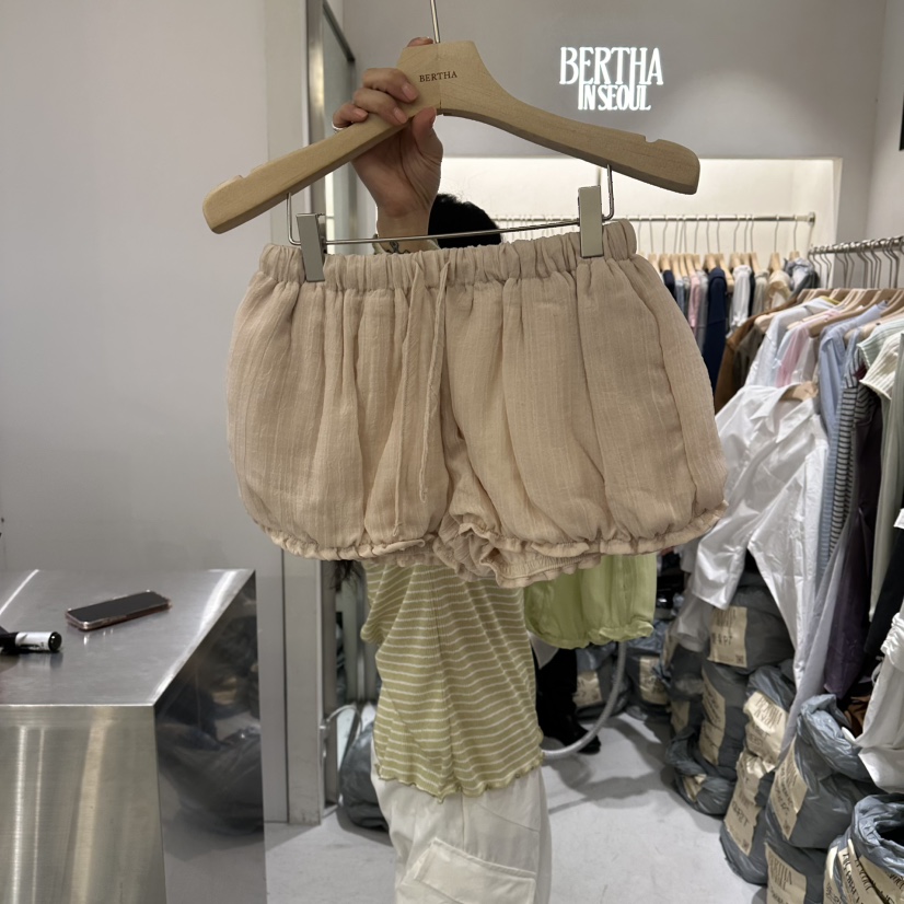 BERTHA東大門代購女士新款推薦時尚26春夏人氣休閑真品短褲BERTHA短褲圖色2