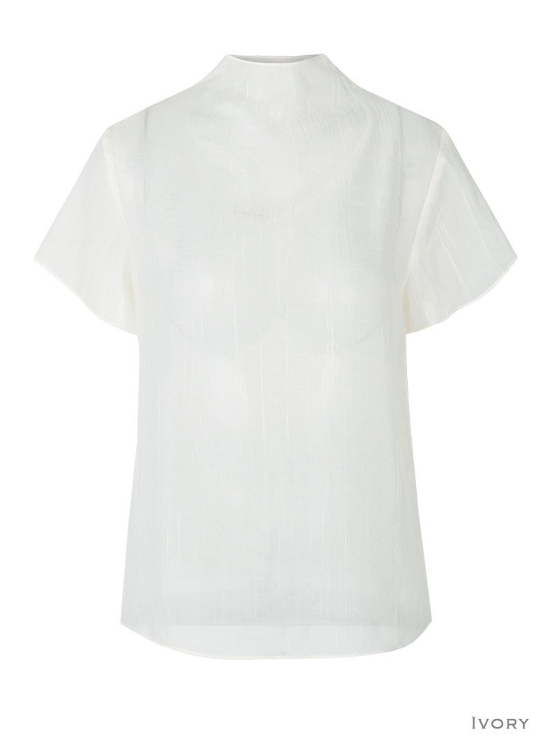 GLOW AND NYMPH韓國直郵女裝新款26春夏職業襯衫蕾絲衫GLOW AND NYMPH襯衫/蕾絲衫圖色2