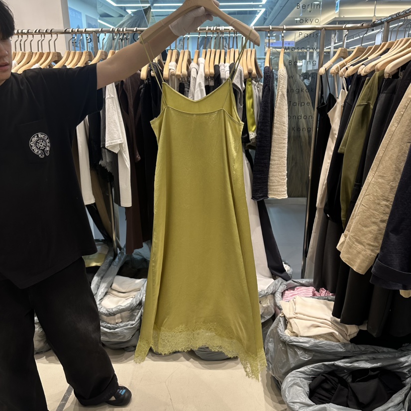 HONG.U東大門實拍女士新品人氣26春夏推薦職業時尚連衣裙HONG.U連衣裙