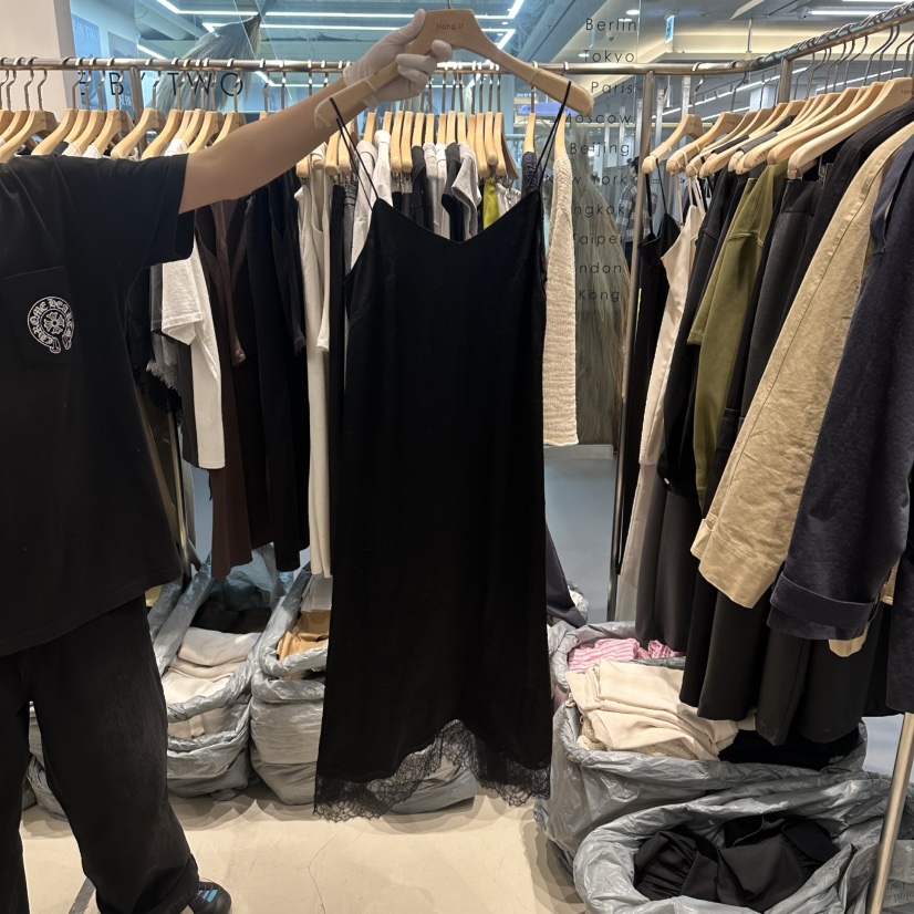 HONG.U東大門實拍女士新品人氣26春夏推薦職業時尚連衣裙HONG.U連衣裙圖色2