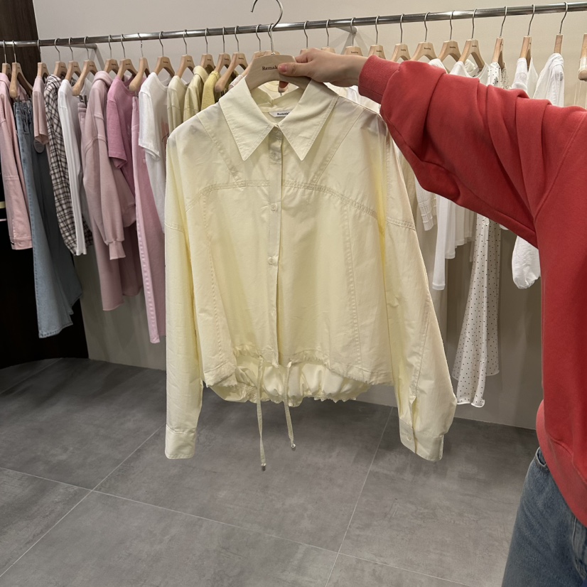 URBANSTORY/REMAKING東大門實拍女士新款熱賣襯衫蕾絲衫Remaking/URBANSTORY襯衫/蕾絲衫圖色1