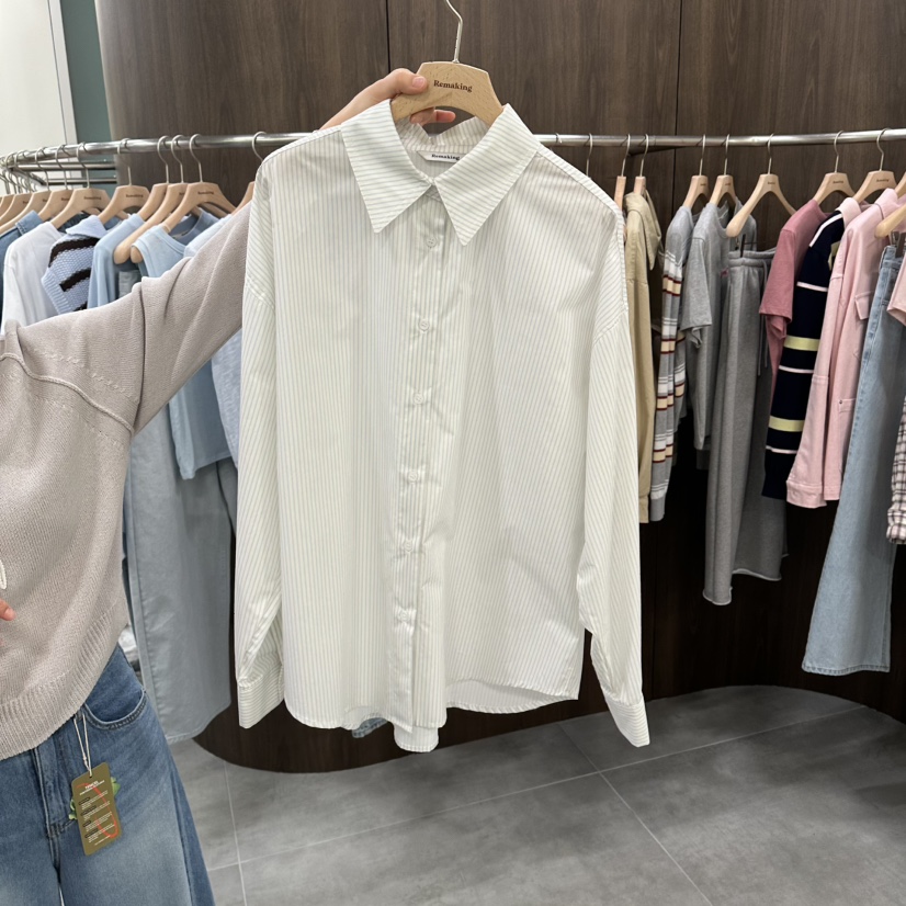 URBANSTORY/REMAKING韓國代購女裝新品26春夏襯衫蕾絲衫Remaking/URBANSTORY襯衫/蕾絲衫圖色1