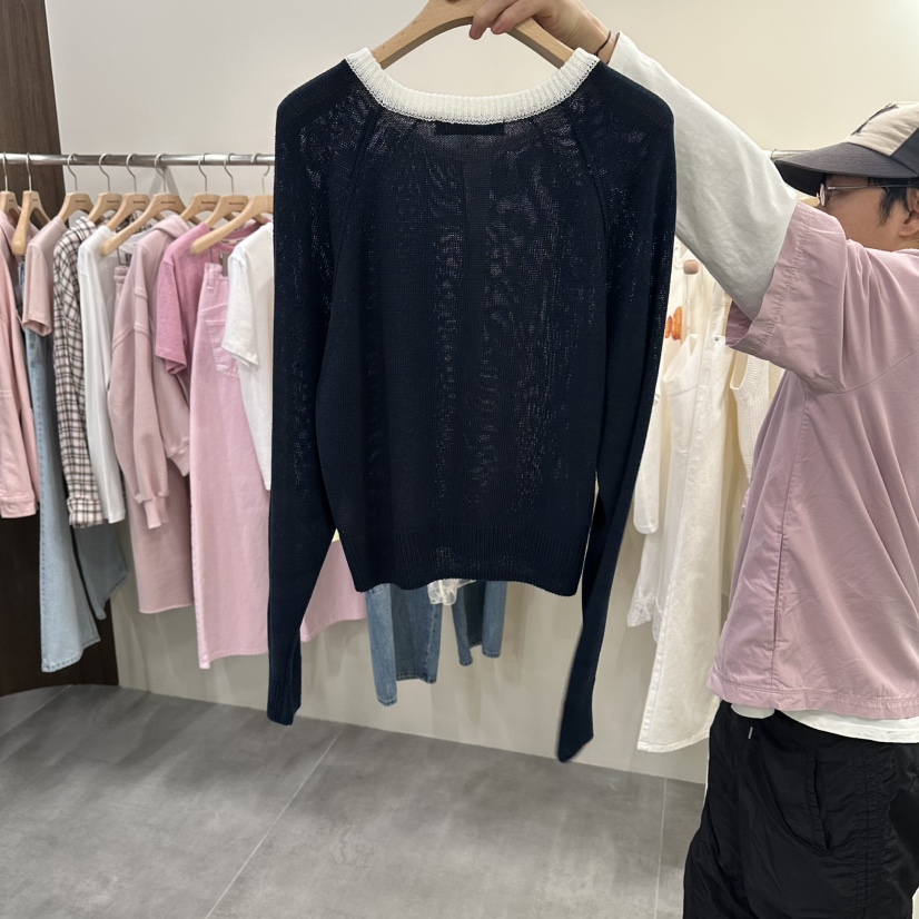 URBANSTORY/REMAKING東大門直郵女士新品職業針織衫插肩Remaking/URBANSTORY針織衫