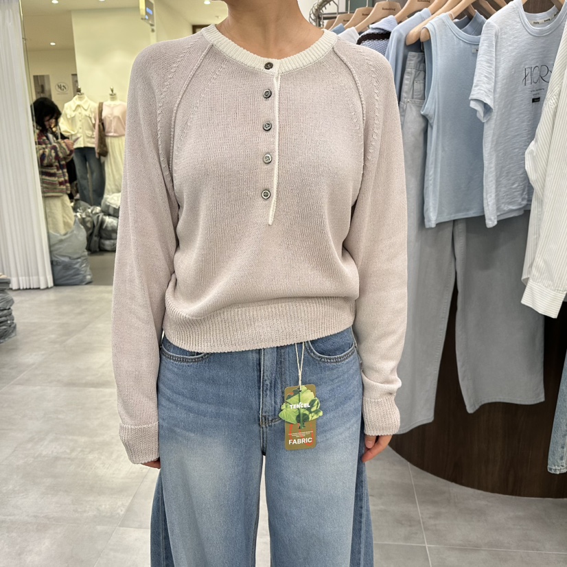 URBANSTORY/REMAKING東大門直郵女士新品職業針織衫插肩Remaking/URBANSTORY針織衫圖色2