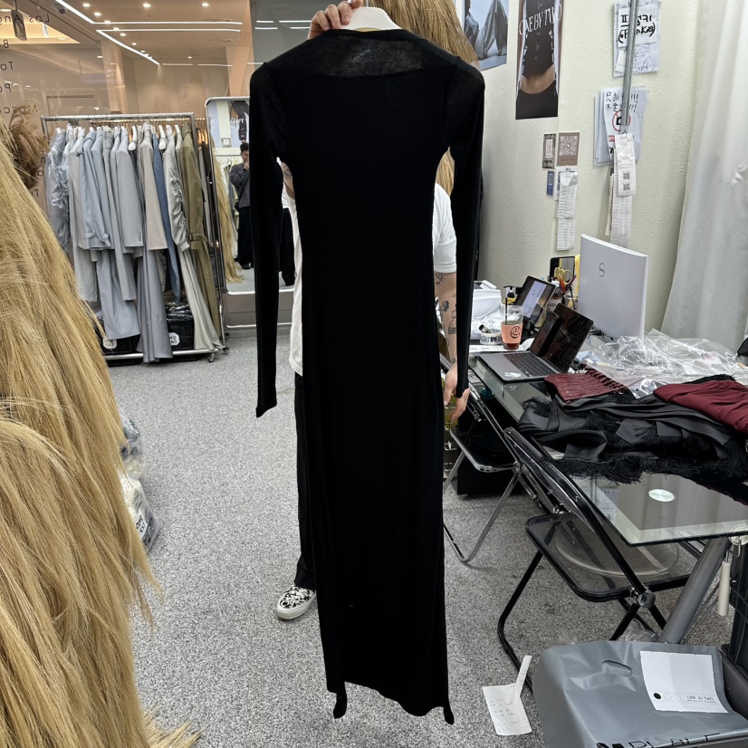 ONEBYTWO東大門代購女士新品真品職業26春夏休閑人氣連衣裙ONE BY TWO連衣裙