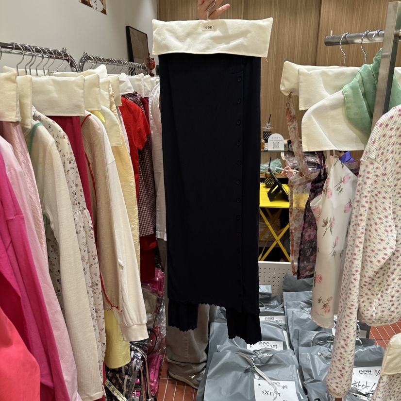 E/E/E東大門代購女士新品時尚真品職業人氣推薦26春夏裙褲E/E/E裙褲圖色2