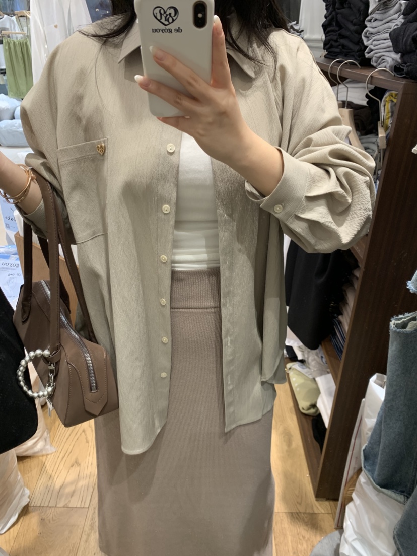 DE GO YOU東大門代購女士新款時尚休閑襯衫蕾絲衫不含內搭DE GO YOU襯衫/蕾絲衫