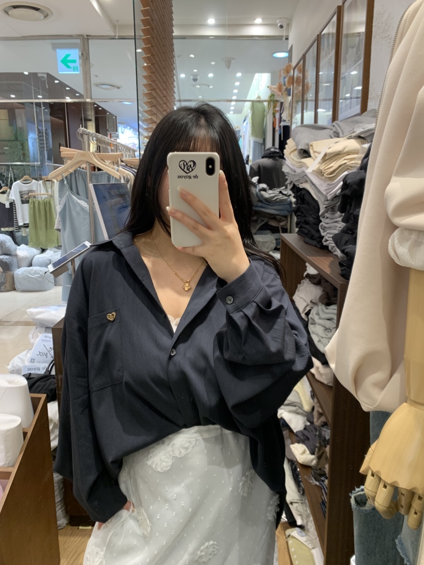 DE GO YOU東大門代購女士新款時尚休閑襯衫蕾絲衫不含內搭DE GO YOU襯衫/蕾絲衫