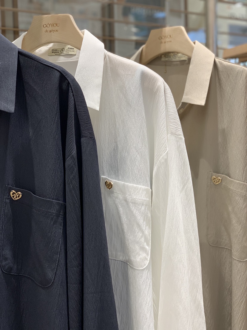 DE GO YOU東大門代購女士新款時尚休閑襯衫蕾絲衫不含內搭DE GO YOU襯衫/蕾絲衫