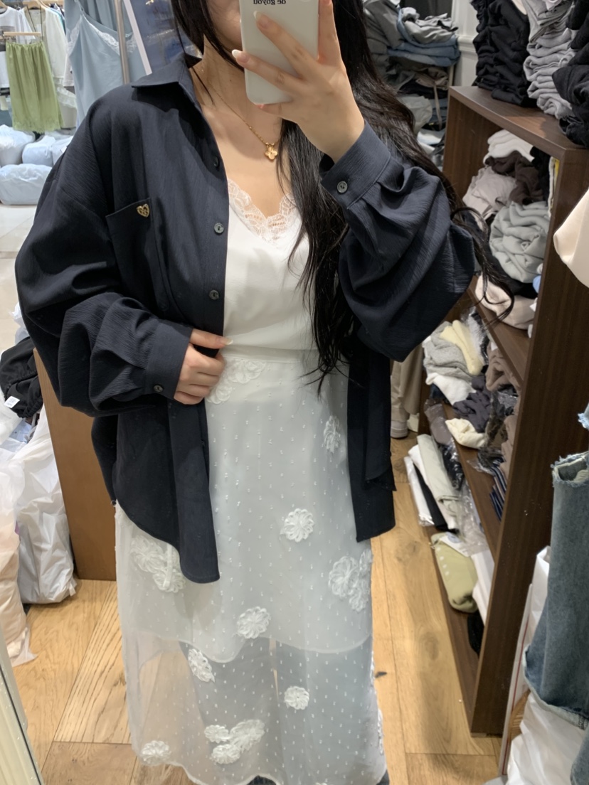 DE GO YOU東大門代購女士新款時尚休閑襯衫蕾絲衫不含內搭DE GO YOU襯衫/蕾絲衫