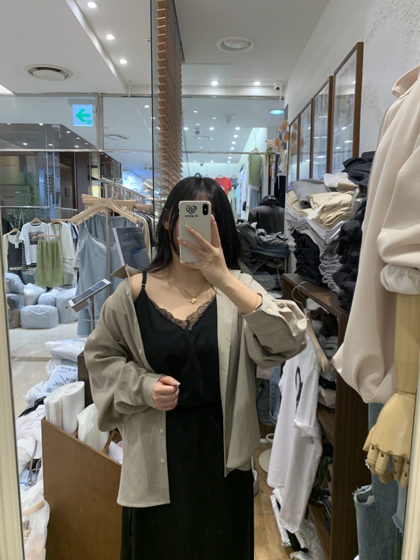 DE GO YOU東大門代購女士新款時尚休閑襯衫蕾絲衫不含內搭DE GO YOU襯衫/蕾絲衫