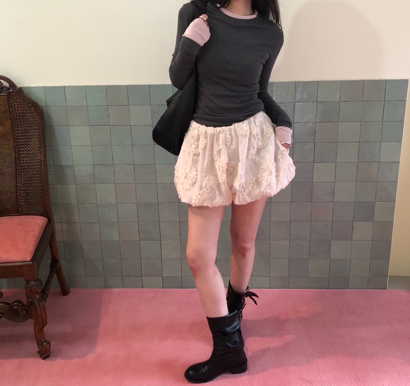 MELTED-P韓國代購女士新款26春夏推薦熱賣真品人氣職業裙褲MELTED-P裙褲