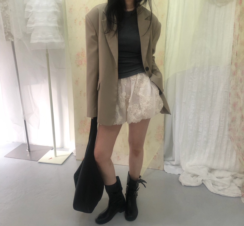 MELTED-P韓國代購女士新款26春夏推薦熱賣真品人氣職業裙褲MELTED-P裙褲